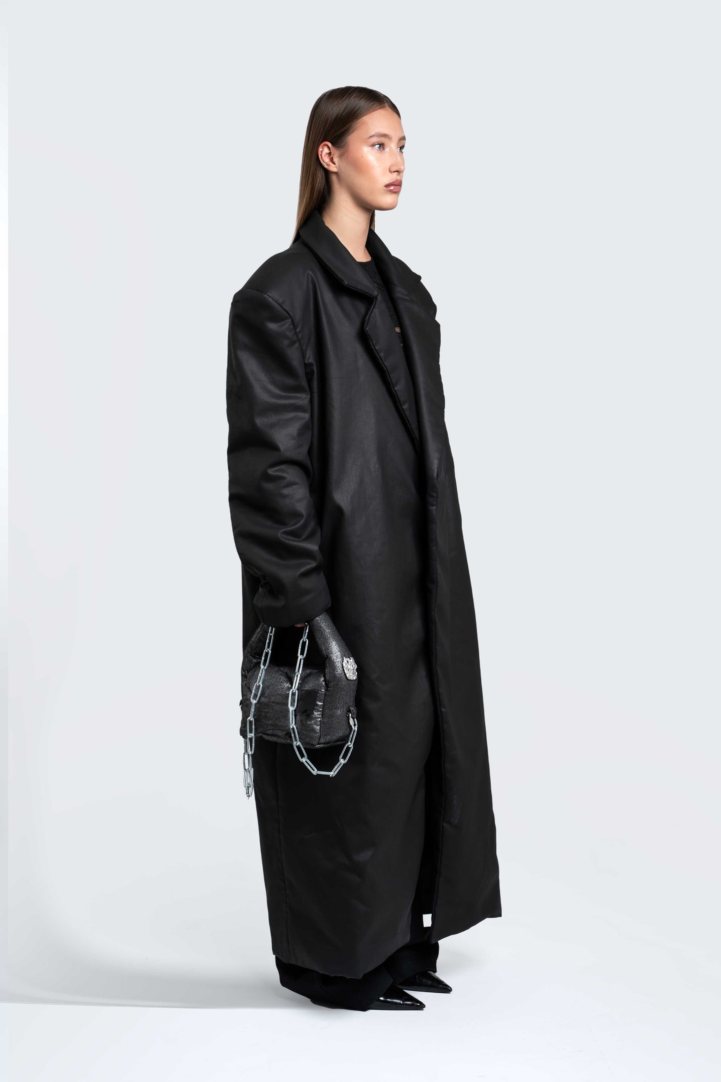 BOXY COAT BLACK