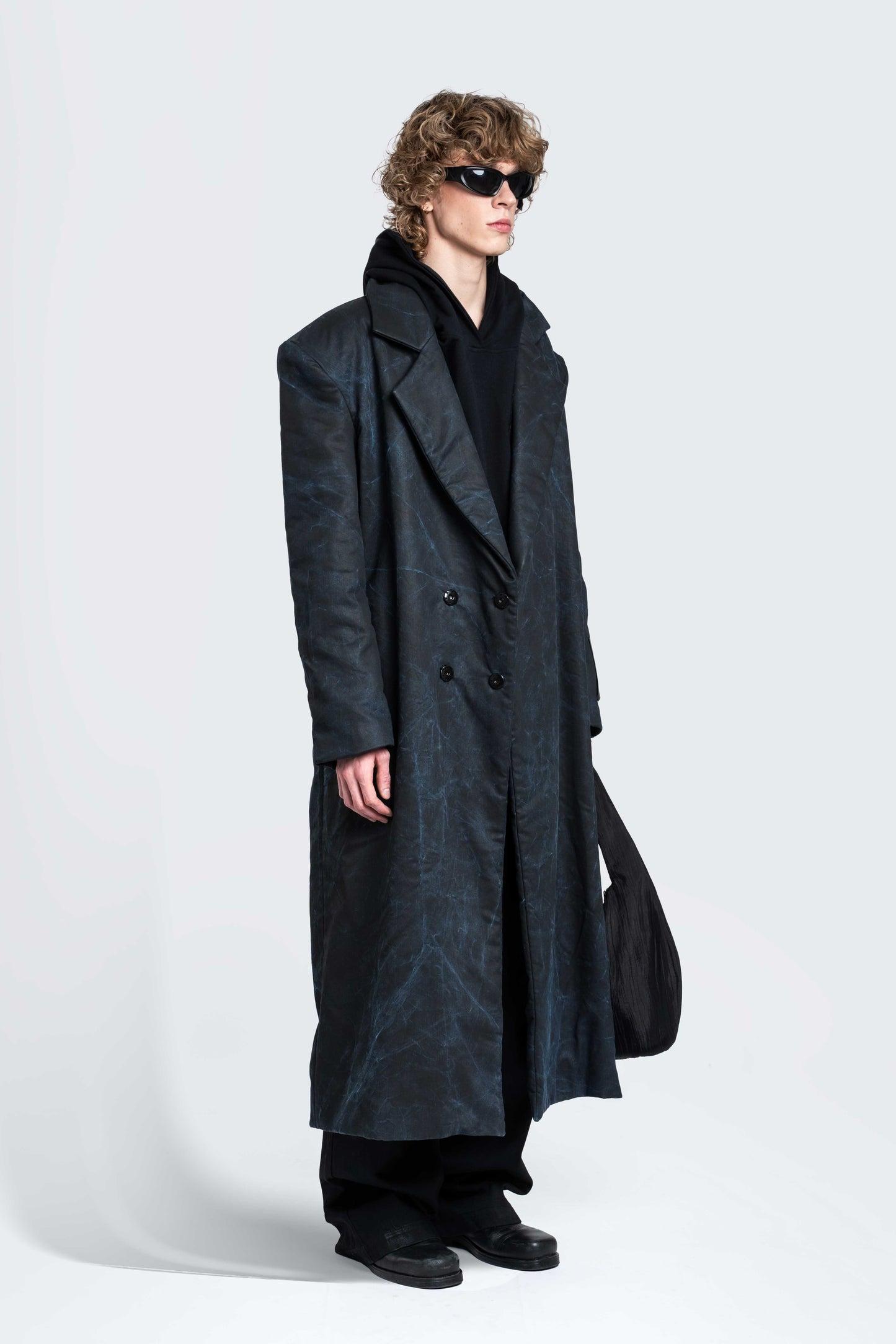 BOXY COAT BLUE